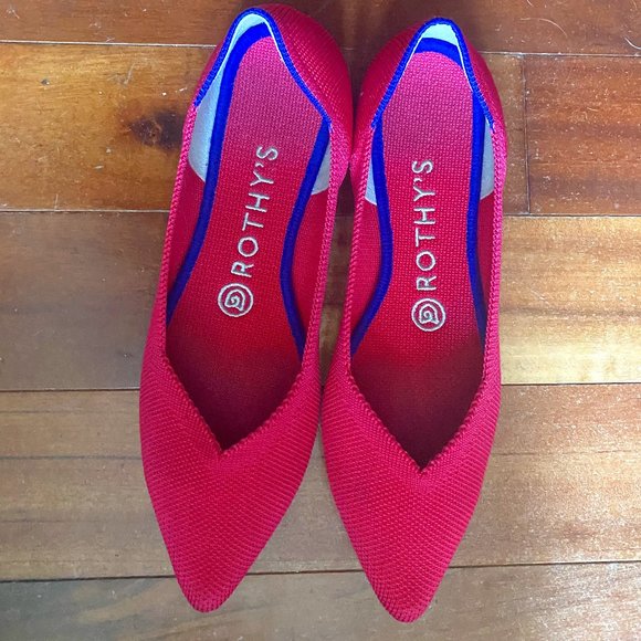Rothy's Shoes - Brand New Rothys Pointed Flat - Berry